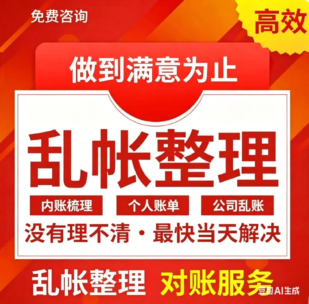 贵阳整理旧账乱账，小规模一般纳税人账务清理，企业账务合规代办