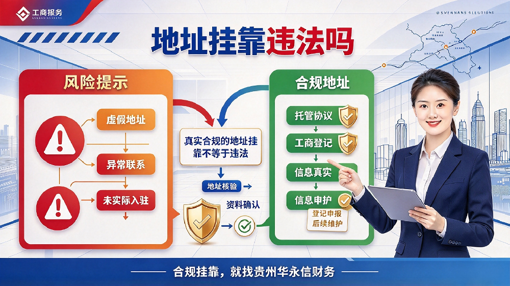 地址挂靠合法吗？费用构成和风险一次说清